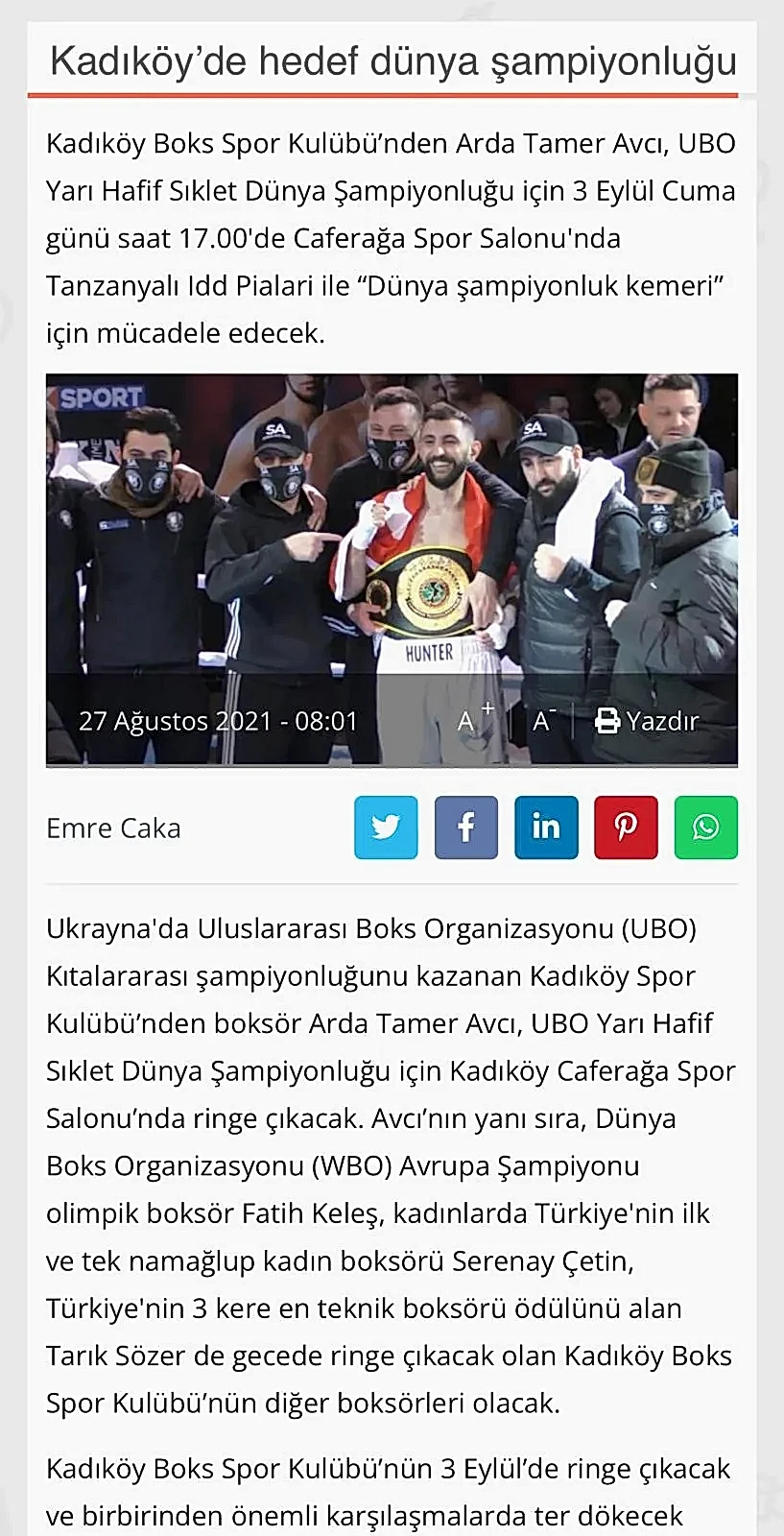 Haberlerimiz