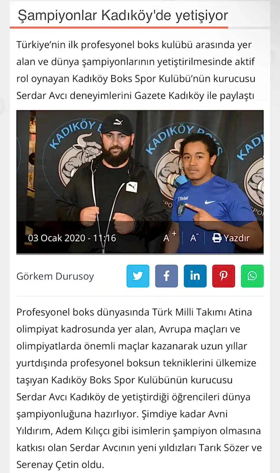 Haberlerimiz